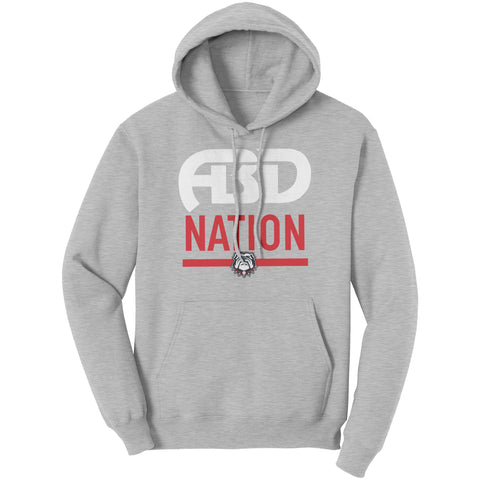 Image of ABD NATION HOODIE (YOUTH)grey new