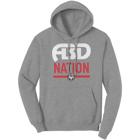 Image of ABD NATION HOODIE (YOUTH)grey new