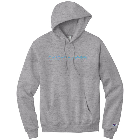 Image of Alkaline Hoodie Blue Logo