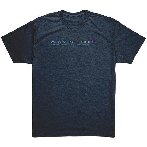 Image of Alkaline Pools Shirt Blue Logo