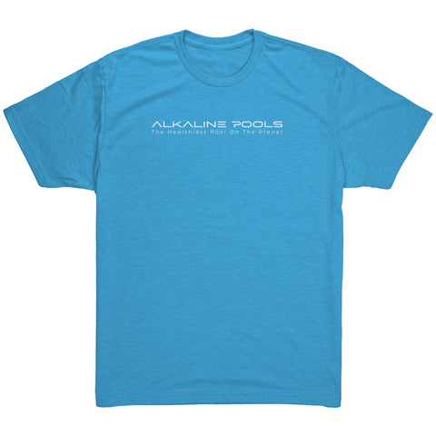 Image of Alkaline Pools Shirt White Logo