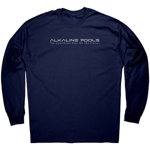 Alkaline Pools White Logo