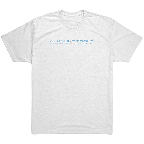 Image of Alkaline Pools Shirt Blue Logo