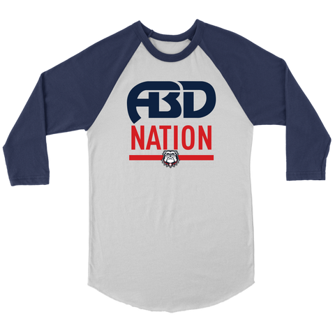 Image of ABD NATION 3/4 SLEEVES (Adult)