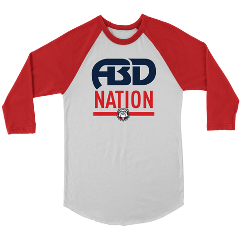 Image of ABD NATION 3/4 SLEEVES (Adult)